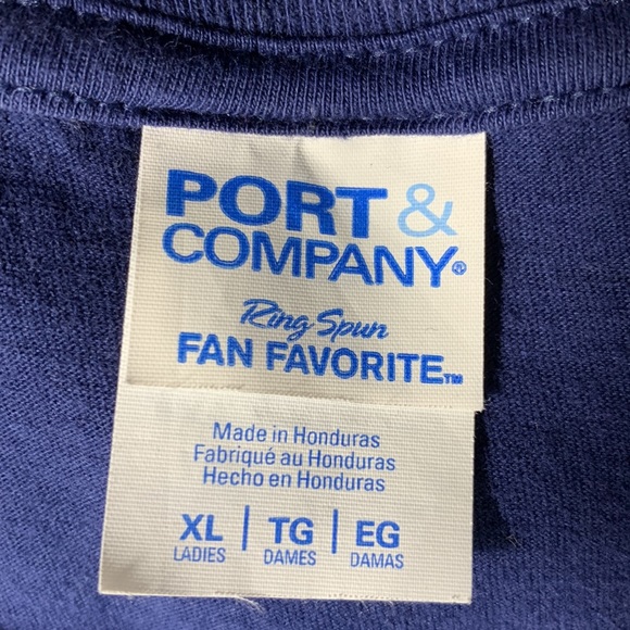 Port & Company Ring Spun Fan Favorite top women’s size XL - Picture 5 of 8